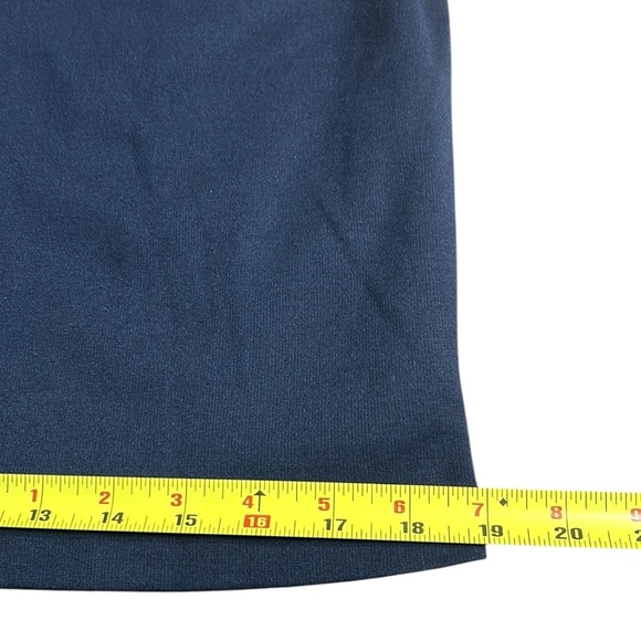 Cleo bandage dress sz  10,fitted,flattering,criss cross,colorblock,event,career - Picture 7 of 11